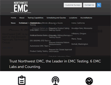 Tablet Screenshot of nwemc.com